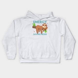 Sloth Mode Kids Hoodie